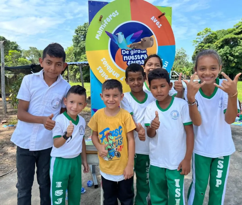 silos disfrutando de jornada de educación ambiental